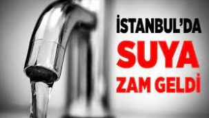 İstanbul’da suya yüzde 25 zam