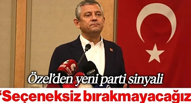 Özgür Özel'den Yeni Parti Sinyali: 'İşgal Bitmezse Bu Milleti Seçeneksiz Bırakmayacağız'